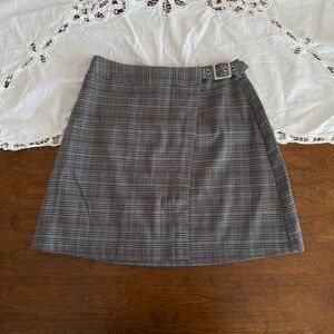 Brandy Melville Plaid Mini Skirt